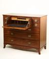 BUTLER S CHEST English Hepplewhite mahogany butler s chest with
