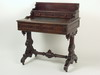 DESK Rosewood captain s desk circa 1860 36 H x