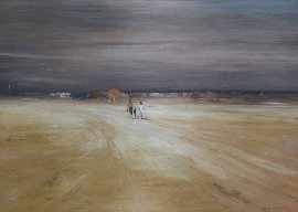 Colin Parker born 1941 Road to Boulia Western Queensland oil