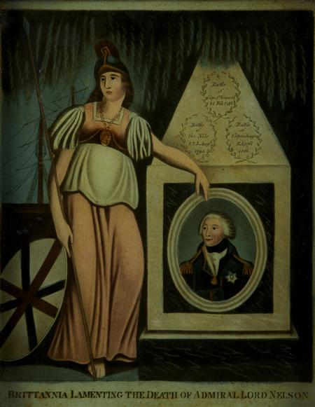 Britannia lamenting the death of Admiral Lord Nelson London W