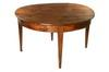 PERIOD ENGLISH DEMILUNE TABLE Georgian Period Country Hepplewhite Demilune Oak