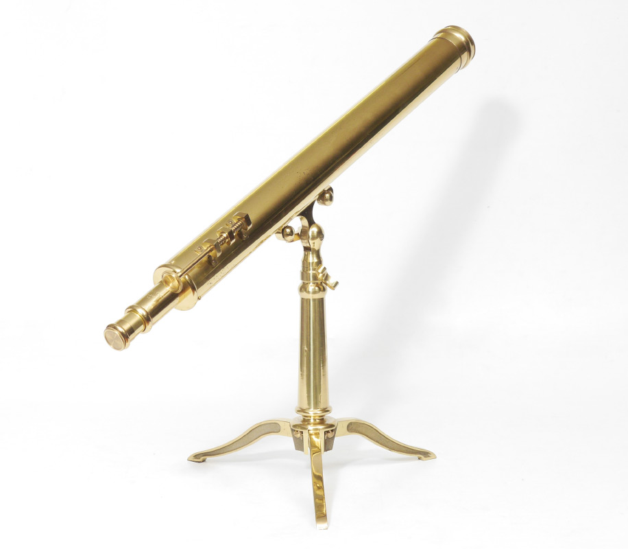 TASCO BRASS TELESCOPE ON TRIPOD 60 x 60 Tasco 4B