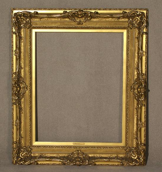 Louis XV Style Gilt Composition Wood and Sanded Frieze Frame