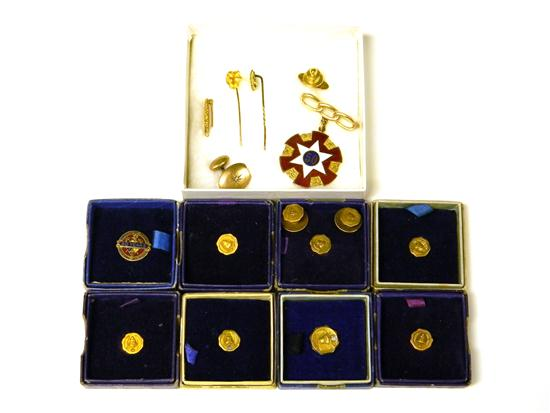 JEWELRY fifteen pieces NINE 10K YELLOW GOLD TELEPHONE COMPANY SERVICE