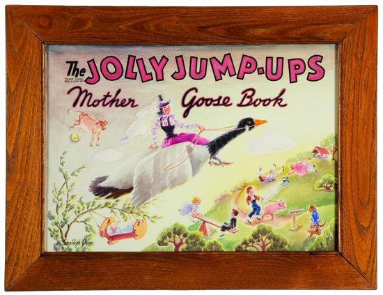 CLYNE Geraldine The Jolly Jump Ups Mother Goose Book Springfield