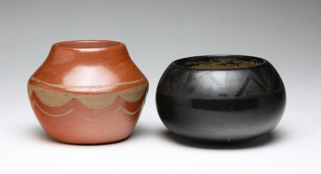 New Mexico Signed Redware by Albert and Josephine Vigil 1927