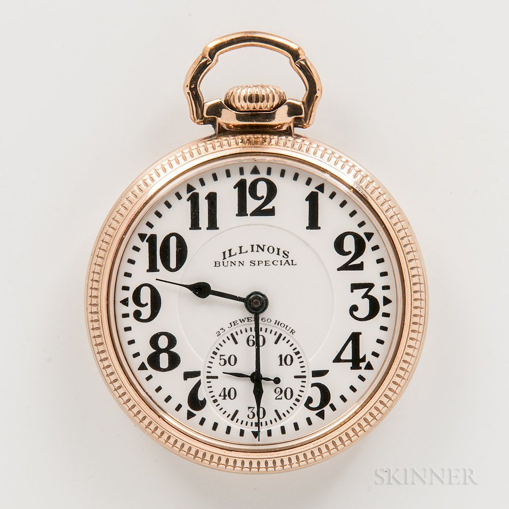 Illinois Watch Co Sixty hour Bunn Special Illinois Watch Co