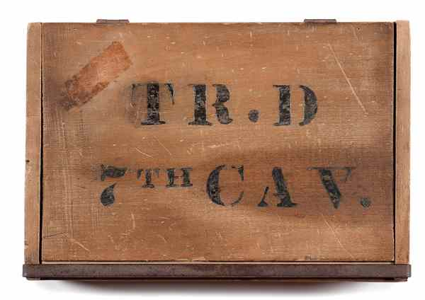 Edward S Godfrey s 7th Cavalry Cigar Box Machine dovetailed