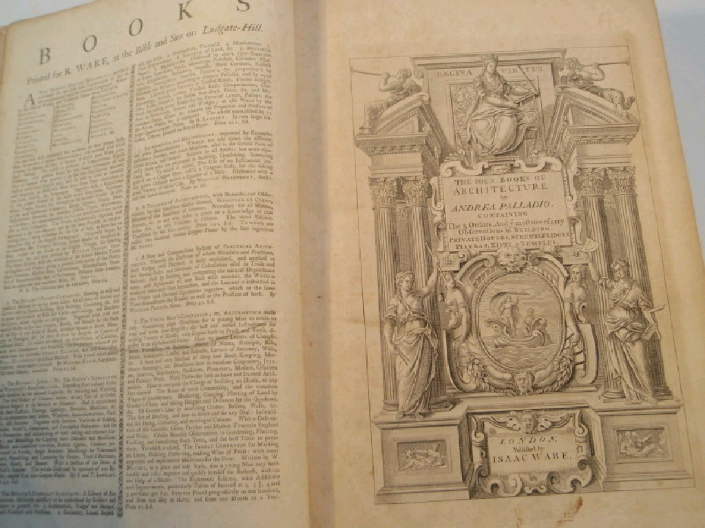 Palladio Andrea The Four books of Architecture literally translated by