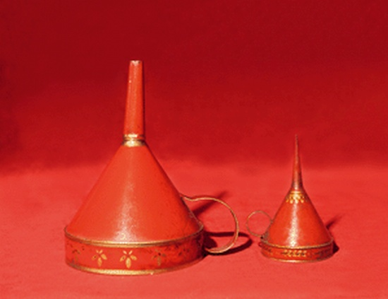 PRODUCTION or EXCHANGE FUNNEL Smaller version of the preceding lot