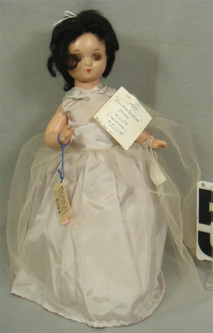 Knickerbocker Snow White Doll 15 inches tall all composition some