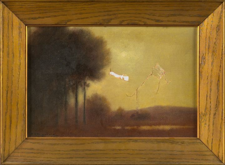 Alexander John Drysdale American New Orleans 1870 1934 Autumn Landscape
