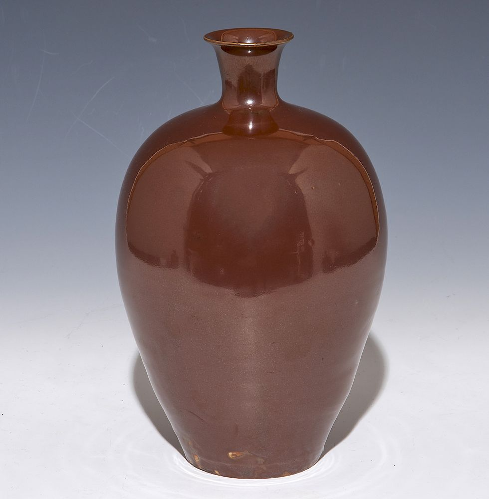 Fine Ding Persimmon Glazed Vase Fine Ding Persimmon Glazed Vase