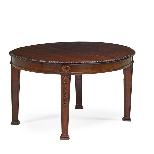 GEORGE III STYLE DINING ROOM TABLE Condition Report
