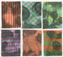 Peter Schuyff American b 1958 An Untitled suite of six