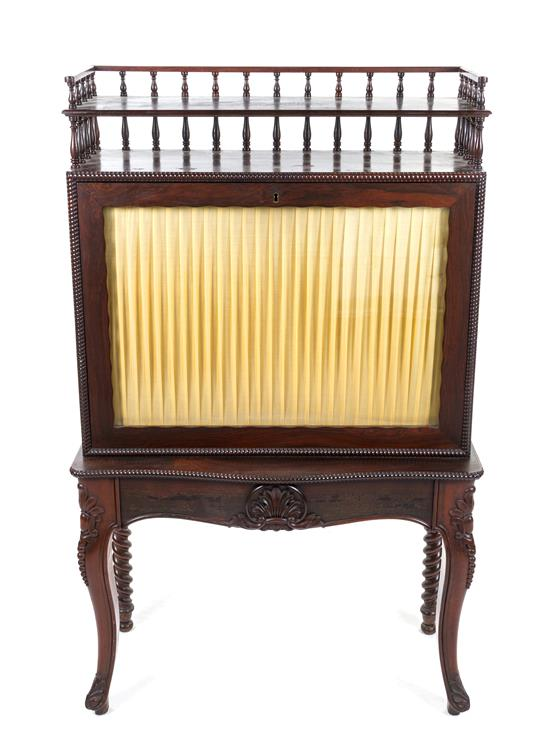 Sale 357 Lot 357 An American Mahogany and Tiger Maple