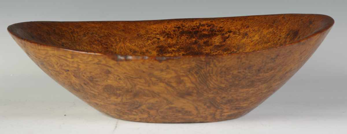 19th Cent Burl Bowl Condition Old patina Dimensions Ht 5