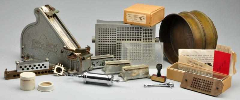 Lot of Apothecary Hardware Accessories Includes one heavy metal label