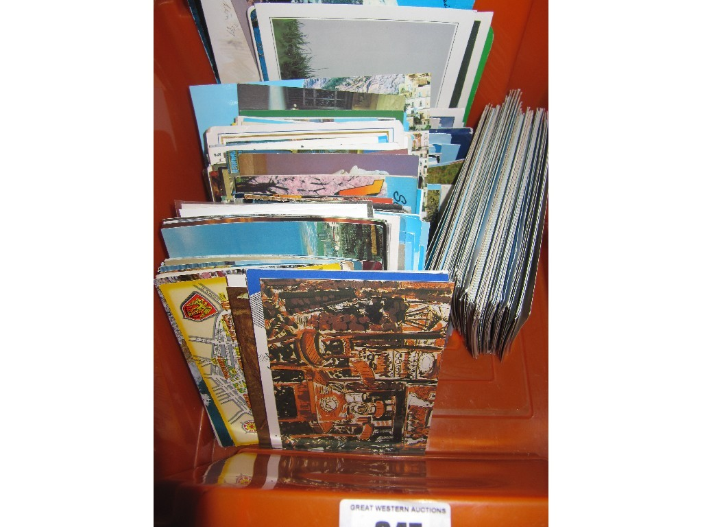 Box of postcards