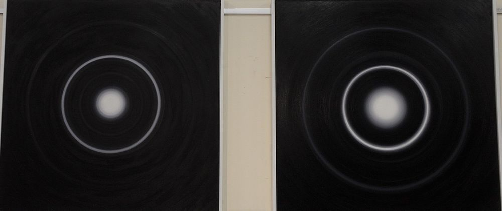 Group of Three Bhakti Baxter American b 1979 Electron Cloud