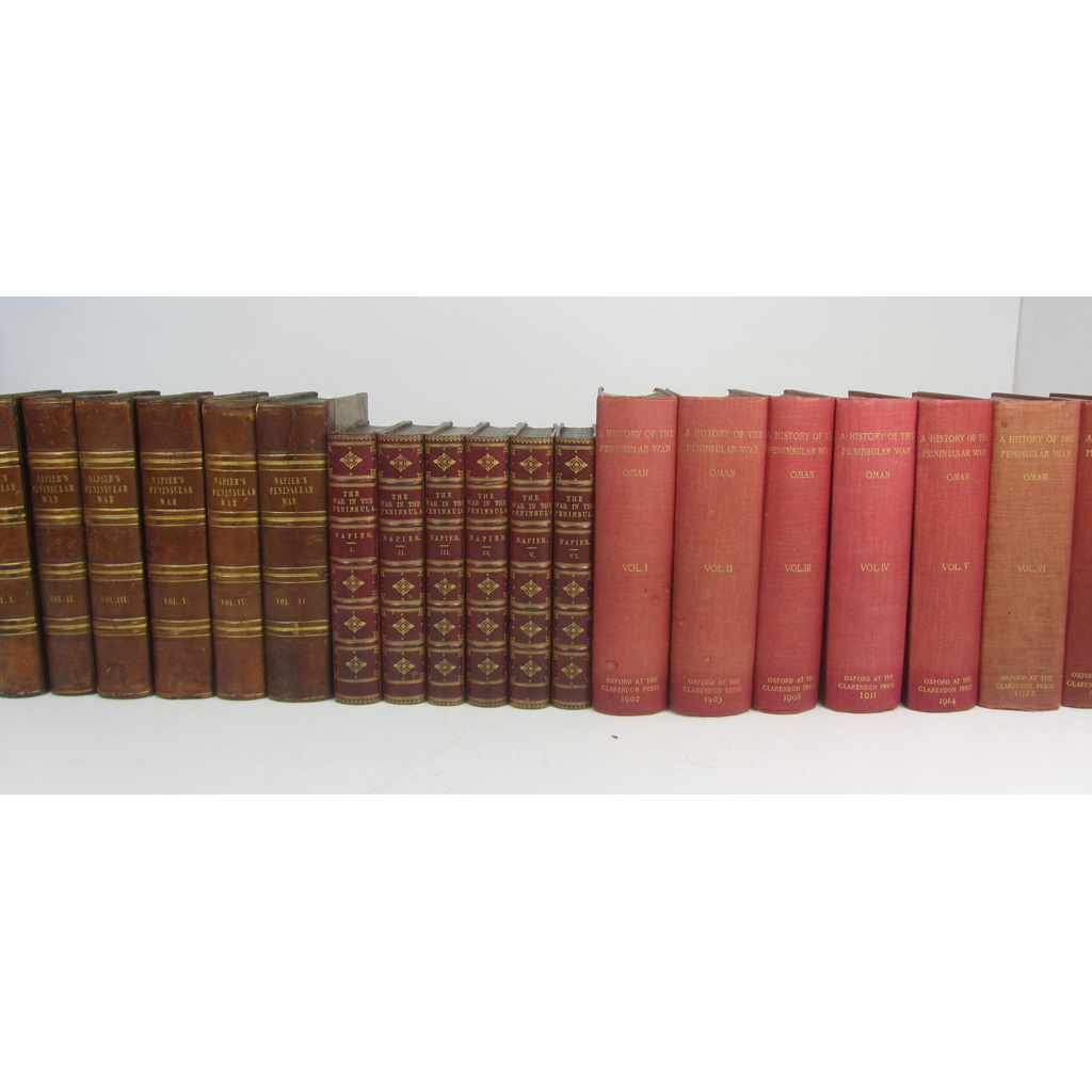 Spanish Peninsula War 19 volumes comprising Napier W F P