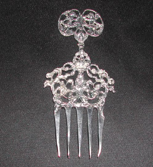 Dutch Second Standard 833 Silver Carving Fork first quarter 20th
