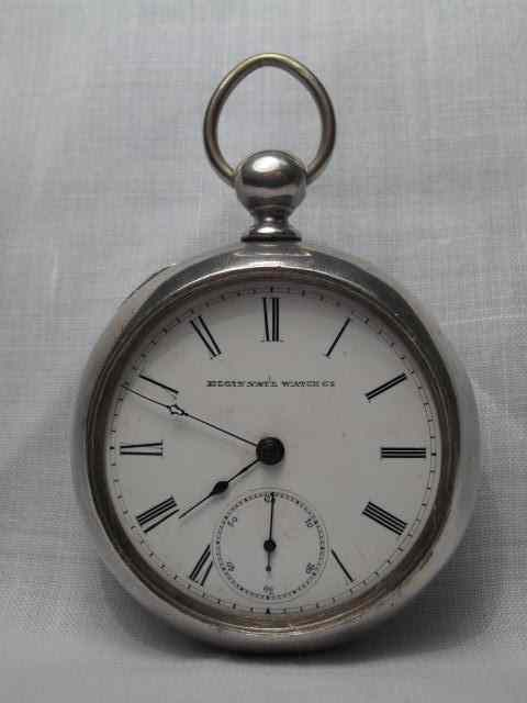 Size 18 Roman numeral dial Elgin National Watch Co 7