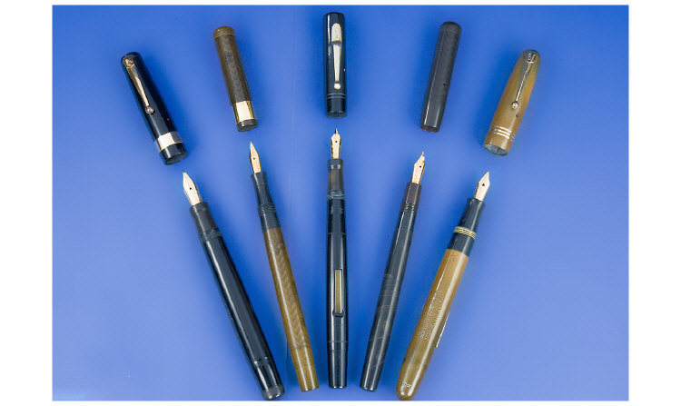 English Swan Pens 5 1 A Swan self filler by