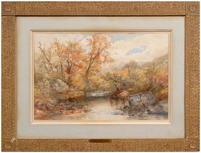 Julia W G Slaughter watercolor Julia Widgery Griswolde Slaughter New