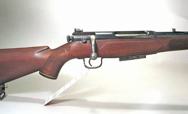 A Savage Model 45 Super Sporter bolt action magazine rifle