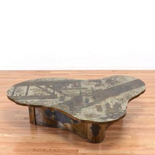 Huge Philip Kelvin LaVerne Chan coffee table Huge Philip Kelvin