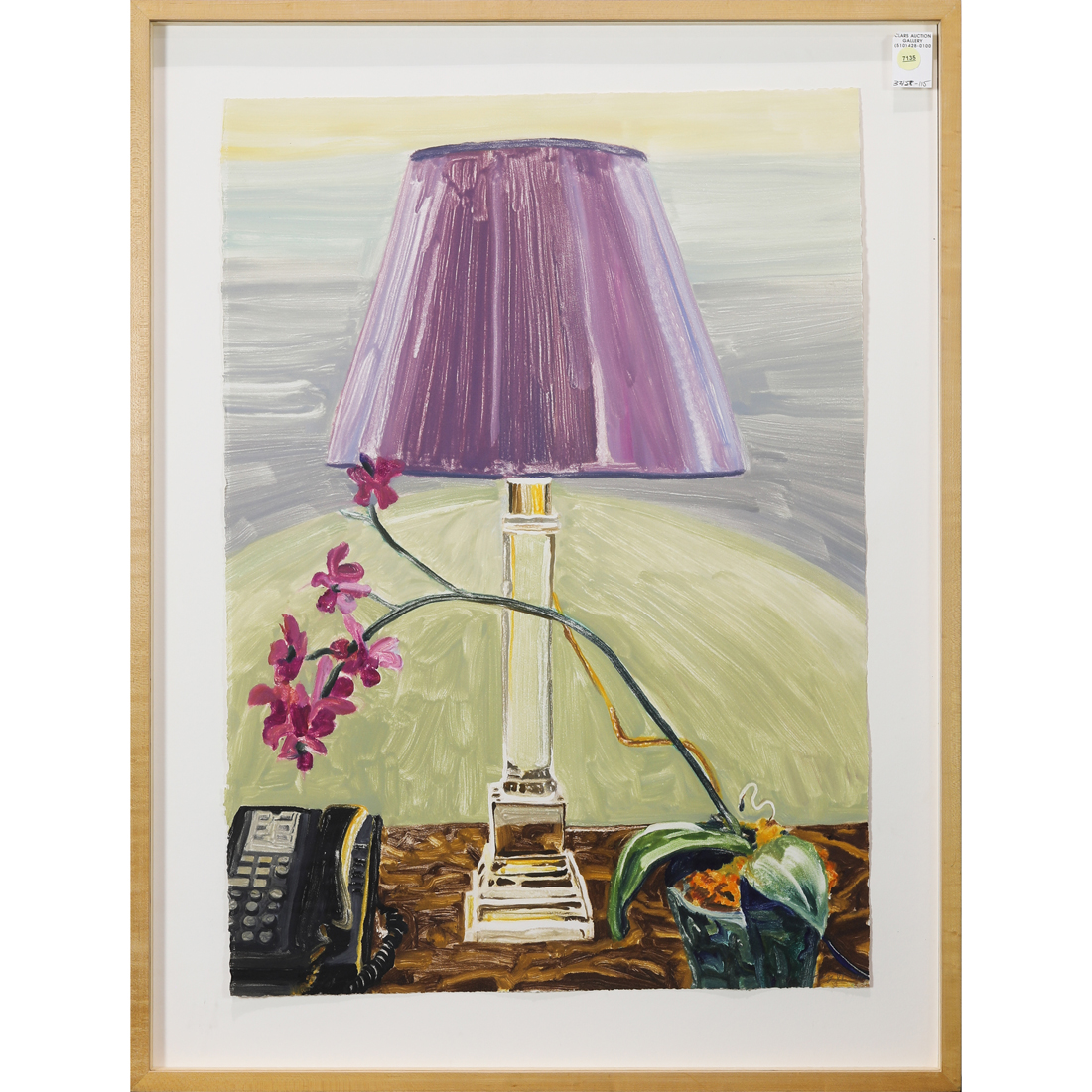 MONOTYPE CAROLYN BRADY Carolyn Brady American 1937 2005 Lamp X