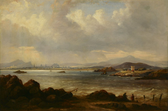 British School 19th Century Loch Lomond Scotland Unsigned titled on