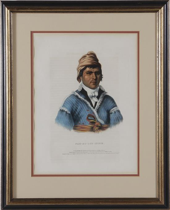 McKenney Hall Creek Chief Thomas McKenney James Hall 1836 1844