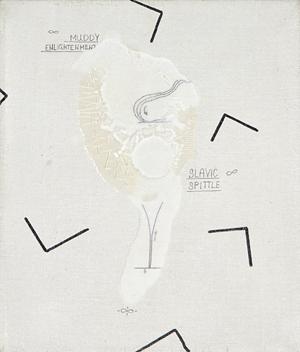 Jiri David Czech b 1956 Slavic Spittle 1994 Mixed media