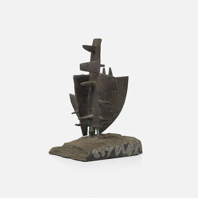 Gio Pomodoro Untitled Gio Pomodoro Untitled 1955 cast bronze slate
