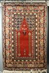 PRAYER MAT 3 10 x 5 10 Oriental prayer mat
