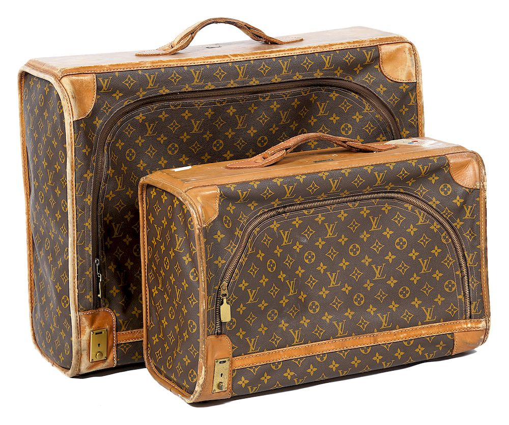 2 Vintage LV Travel Bags Louis Vuitton vintage weekend travel
