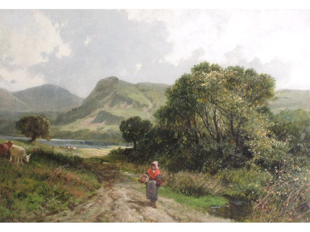 JAMES PEEL R B A 1811 1906 Returning from Market