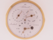 210 Ferdinand Berthoud Paris c1727 1807 verge calendar with center
