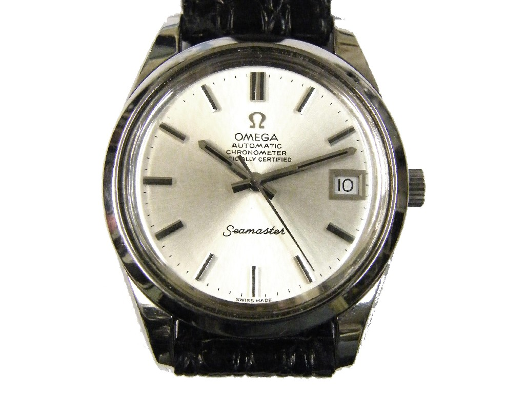 Omega Seamaster automatic chronometer 1970 s stainless steel gentleman s