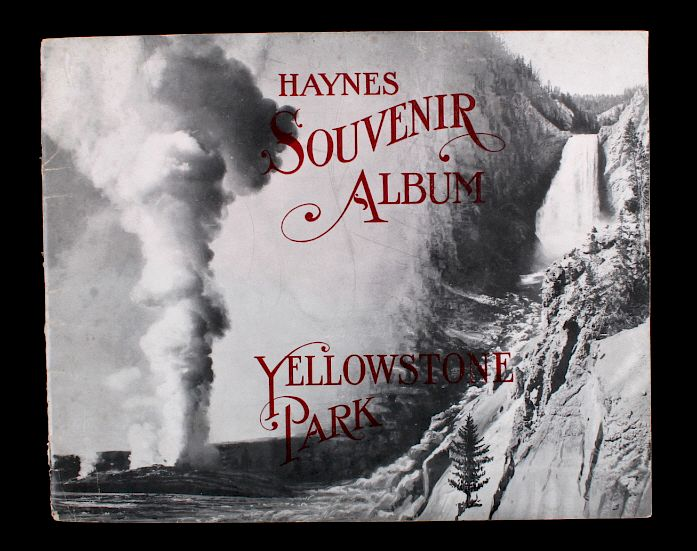 1909 Haynes Souvenir Album Yellowstone Park This is a 1909