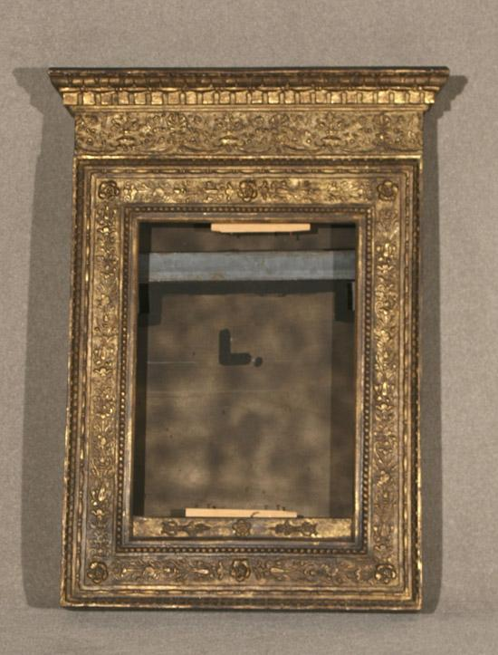 Italian Neoclassical Style Gilt Composition Wood Tabernacle Frame 20th Century