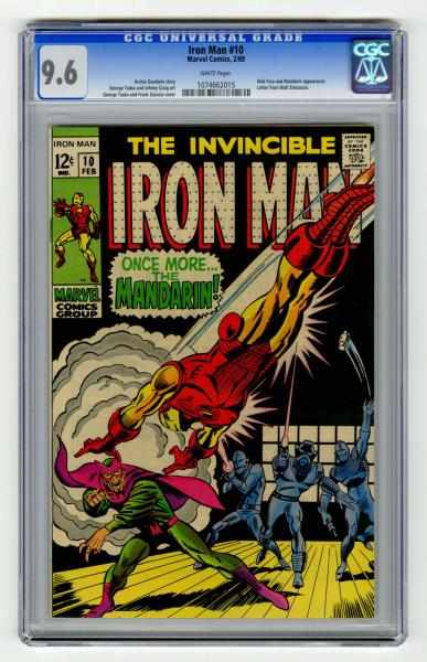 Iron Man 10 CGC 9 6 Marvel Comics 2 69