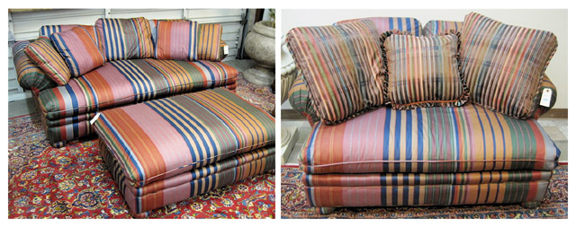 THREE PIECE CONTEMPORARY SOFA AND LOVESEAT SET Lee Industries Newton