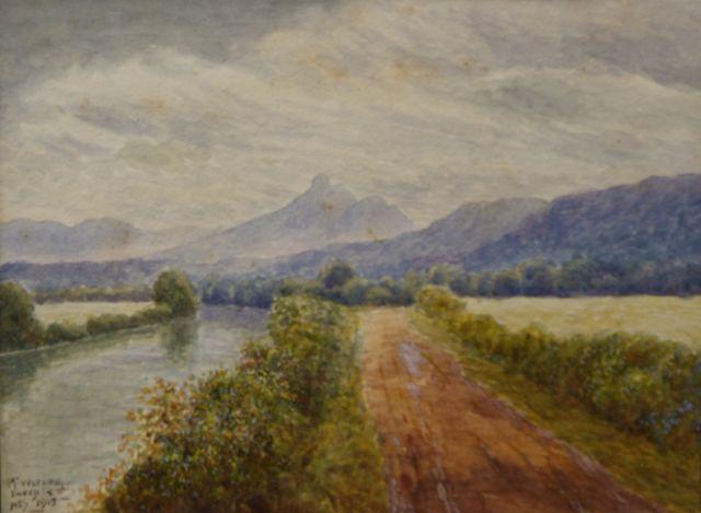 H C Simpson 1879 1966 Mount Warning Tweed River 1915