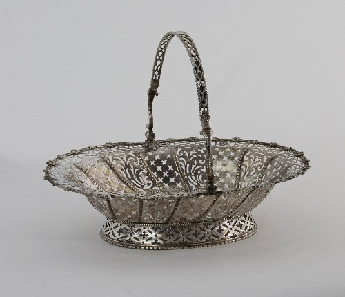 A George III silver basket John Langford II John Sebille