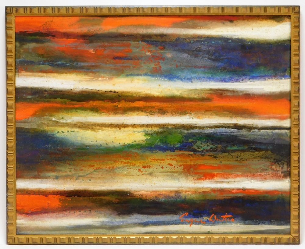 Eugene Winters Abstract Expressionist Painting Eugene Winters Austria United States