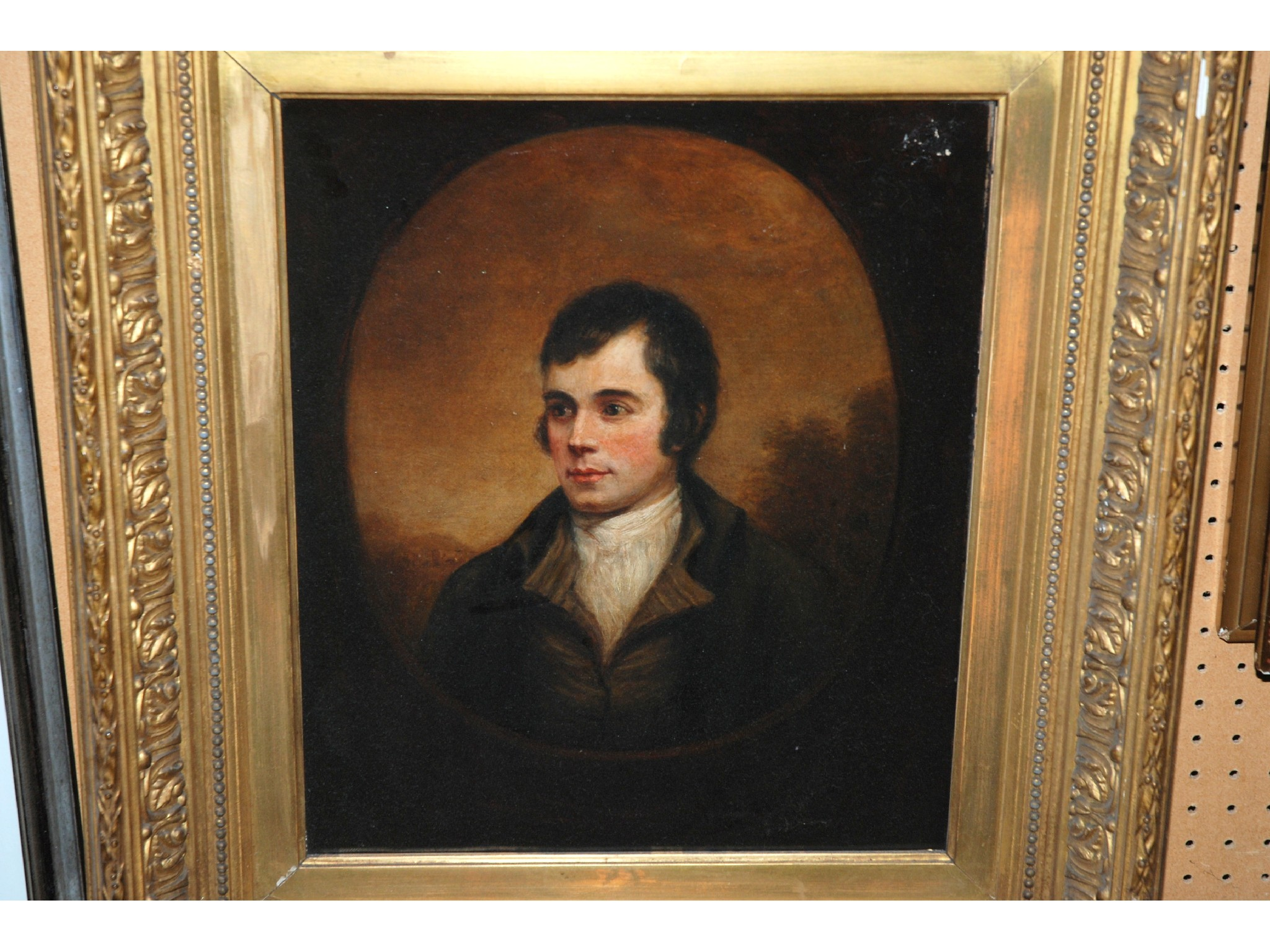 SCOTTISH SCHOOL 19th Century Portrait of Robert Burns oil on