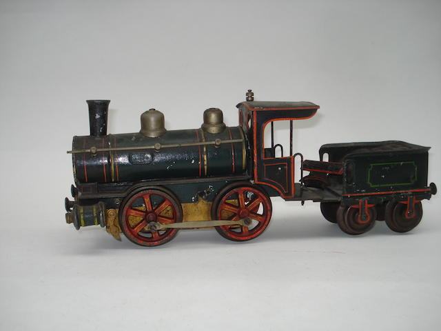 Marklin gauge II c w 0 4 0 locomotive and